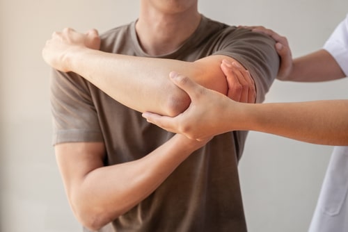 pain from shoulder to elbow