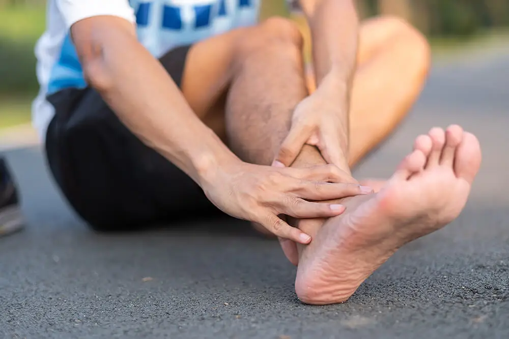 3 pt treatments for a sprained ankle that's also causing knee pain knee pain